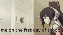 Angry On Back To School GIF