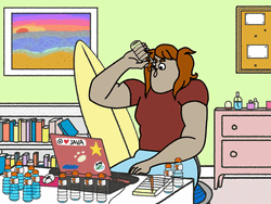 Angry Online Animated Dog GIF