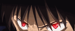 Angry Red Eye Shinji GIF