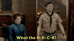 Angry Scout Boy What The GIF