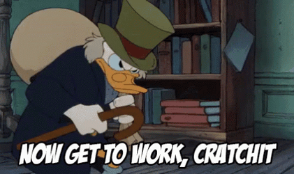 Angry Scrooge GIF