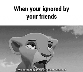 Angry Simba Left On Read GIF