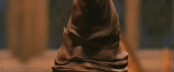 Angry Sorting Hat GIF