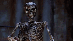 Angry Spooky Scary Skeletons GIF
