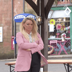 Angry Stubborn Vanessa Feltz GIF
