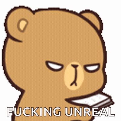 Angry Teddy Bear Fucking Unreal GIF