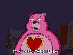 Angry Teddy Bear The Simpsons GIF
