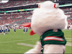 Angry The U Mascot GIF