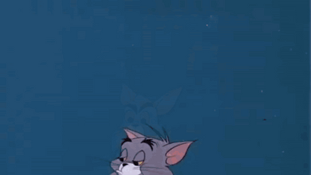 Angry Tom Cat With Exploding Head GIF