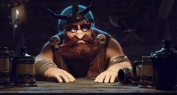 Angry Vikings Cartoon GIF