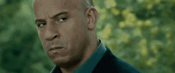 Angry Vin Diesel Glare GIF
