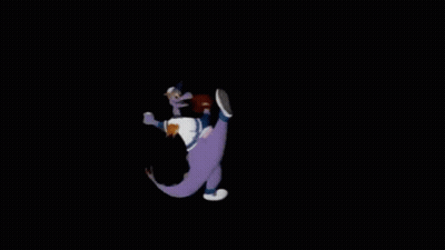 Angry White Smiley Face On Black Background GIF