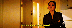 Angry Woman Sending 47 Text Message Without Reply  GIF