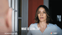 Angry Woman Whats Going On GIF