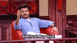 Anil Kapoor Indian Actor Flying Kiss GIF