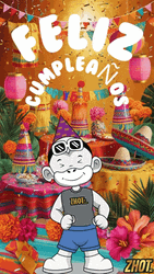 Animado Feliz Cumpleaños GIF