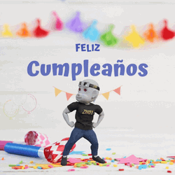 Animado Feliz Cumpleaños GIF