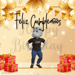 Animado Feliz Cumpleaños GIF