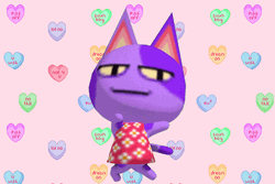 Animal Crossing Bob Dance Hearts