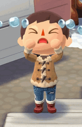 Animal Crossing Boy Villager Crying