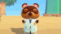 Animal Crossing Tom Nook Clapping