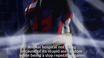 Animal Hospital Not Dying Because Of Its Stupid Ass Fandom While Being A Slop Repetit GIF