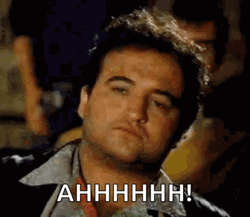 Animal House Bluto Blutarsky Screaming GIF