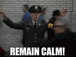Animal House Calm Down Kevin Bacon GIF