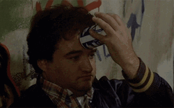 Animal House Crushing Can On Forehead GIF
