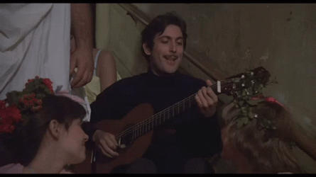 Animal House Daniel Simpson Playing Guitar GIF