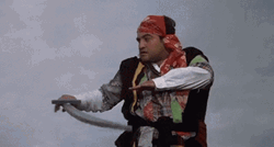 Animal House John Belushi Pirate Costume GIF