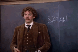 Animal House Satan On Blackboard GIF