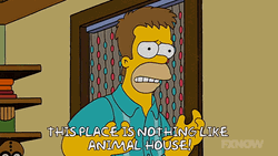 Animal House The Simpson GIF