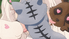 Animals Anime Lick Girl GIF
