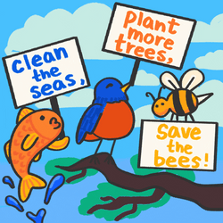 Animals Campaign For Climate Change GIF