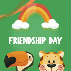 Animals Friendship Day GIF