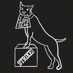 Animated Am Dog Not Scab GIF