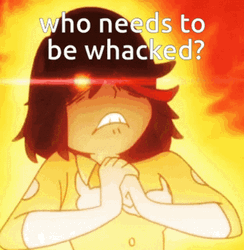 Animated Angry Woman Cracking Knuckles GIF