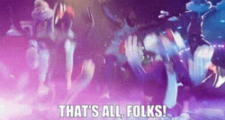 Animated Animals That's All Folks GIF