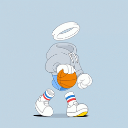 Animated Basketball Invisible Player GIF