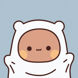 Animated Bear As A Funny Ghost GIF