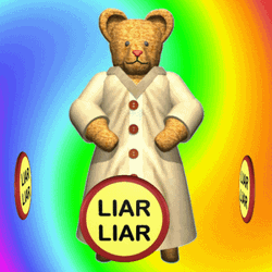 Animated Bear Taking Clothes Off GIF