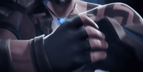 Animated Big Man Cracking Knuckles GIF