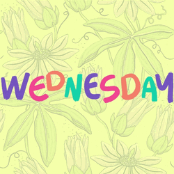 Animated Blessed And Colorful Wednesday GIF