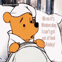 Animated Blessed Wednesday Winnie The Pooh GIF