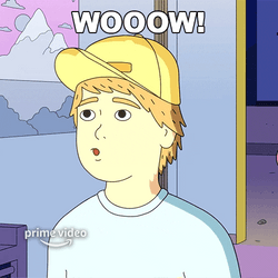 Animated Boy Wooow GIF