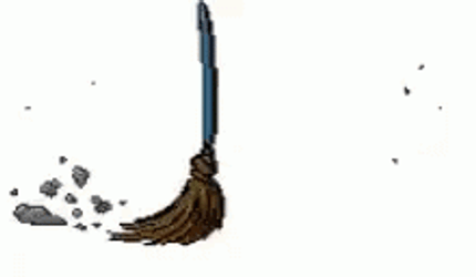 Animated Broom Stick GIF