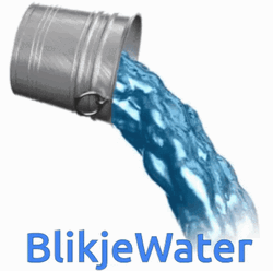 Animated Bucket Blikje Water