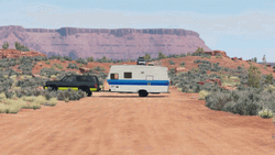 Animated Car Crash And Burn GIF