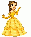 Animated Cartoon Belle GIF